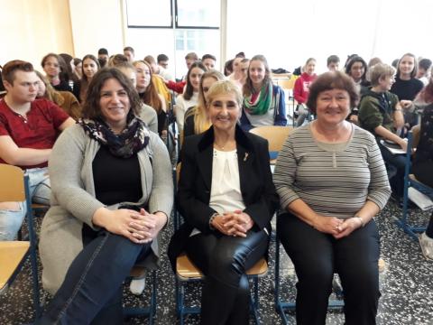 Prof. Eva Gaunerstorfer, Prof. Erika Rosenberg, Prof. Herta Brezovich-Holzer