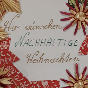 Wie wünschen nachhaltige Weihnachten